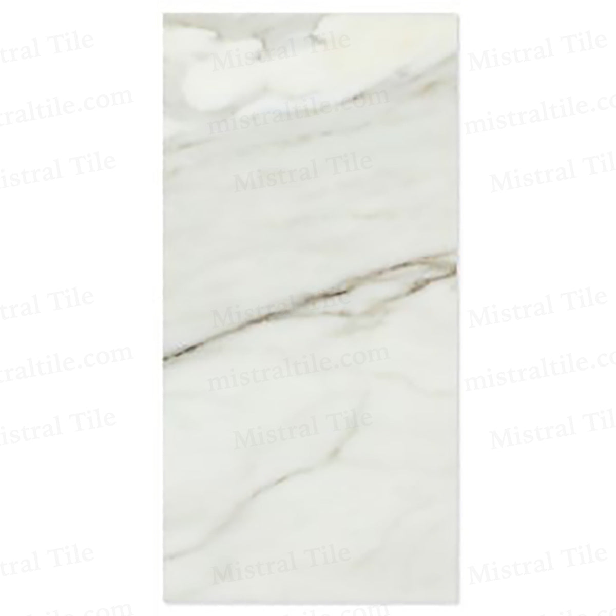 12x24 Polished Italian Calacatta Gold Marble Tile vertical variations