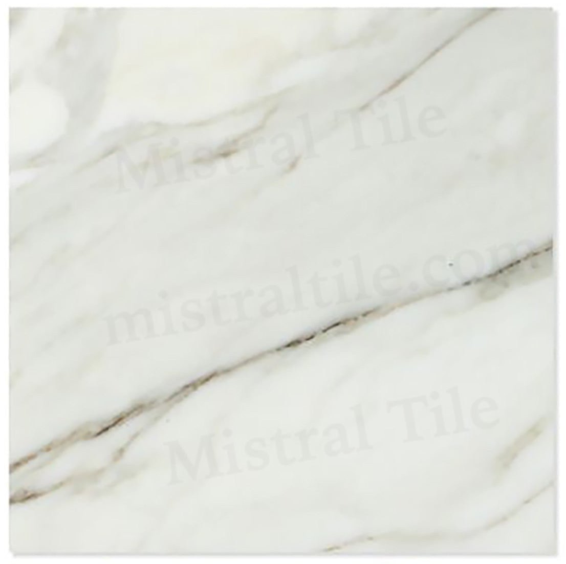 18x18 Polished Italian Calacatta Gold Marble Tile