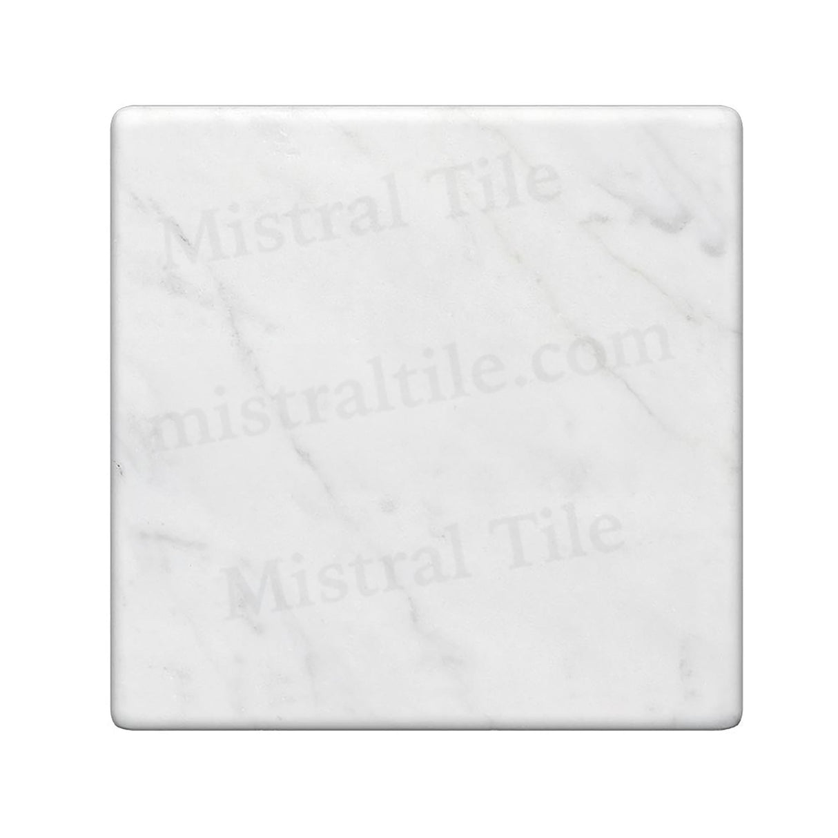 Bianco Carrara Marble 4x4 Tumbled Tile