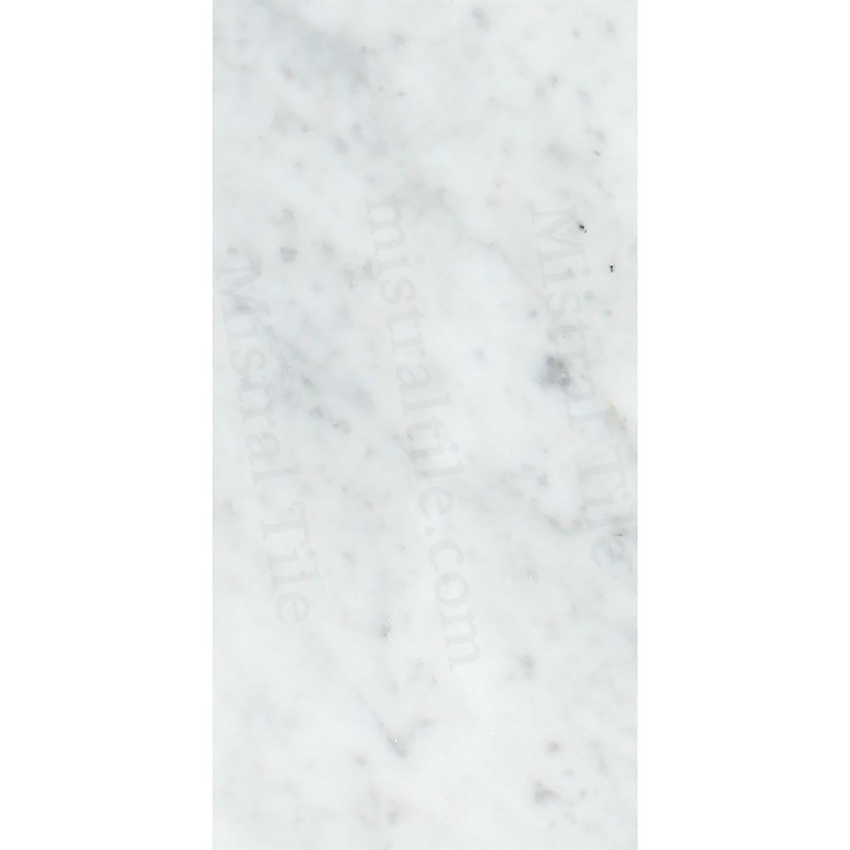 12x24 Premium Honed Bianco Carrara Marble Tile Vertical
