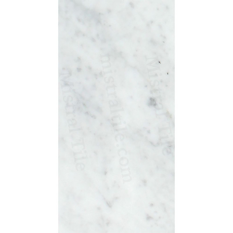 12x24 Premium Honed Bianco Carrara Marble Tile Vertical
