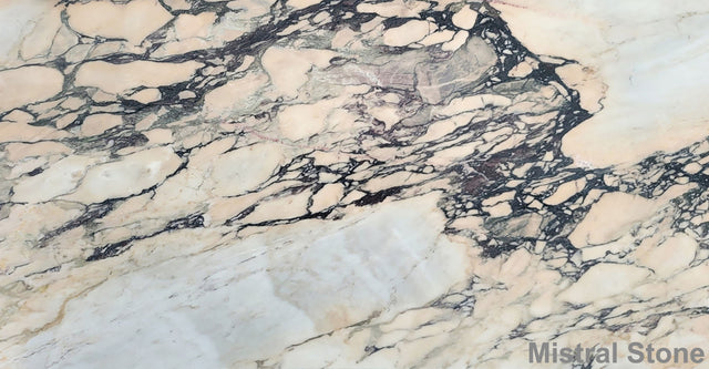 Calacatta Rose Premium Pink Marble Slab | Mistral Stone